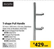 Dortello Square-Shape Pull Handle 422727