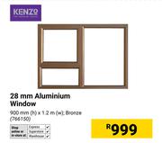 Kenzo 28mm Aluminium Window 900mm (H) x 1.2m (W) 766150