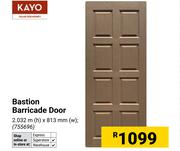 Kayo Bastion Barricade Door 2.032m (H) x 813mm (W) 755696