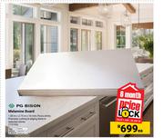 PG Bison Melamine Board 1.83m x 2.75m x 16mm 772793-Each