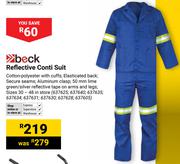 Beck Reflective Conti Suite (637625,637640,637635,637634,637631,637630,637628,637605)