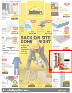 Builders Western Cape : Back On Site Done Right (13 January - 2 March 2026), page 1
