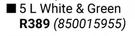 Fired Earth 5L Extreme Roof Acrylic White & Green (850015955)