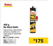 Pattex No More Nails (10800)-400g