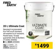 Fired Earth 20L Ultimate Coat (713598, 459090)