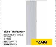 Tivoli Folding Door 2.03m (H) x 810mm (W) 649431