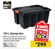 Builders Pride 150Ltr Storage Box 590mm x 890mm x 440mm 850012405