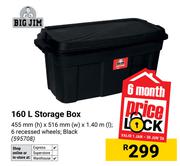 Big Jim 160Ltr Storage Box 455mm (H) x 516mm (W) x 1.40m (L) 595708