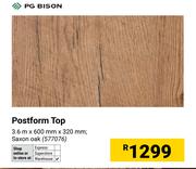 Postform Top 3.6m x 600mm x 320mm 577076