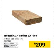 Treated CCA Timber SA Pine 114mm x 38mm x 6m 305932