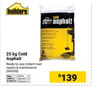 Builders Cold Asphalt 643508-25Kg