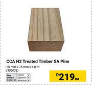 CCA H2 Treated Timber SA Pine 50mm x 76mm x 6.0m 306033-Each