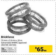 Brickforce 75mm x 2.8mm x 20m 463189; 463184-Each