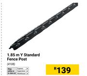1.85m Y Standard Fence Post 4108