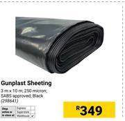 Gunplast Sheeting 3m x 10m 298641