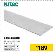 Nutec Fascia Board 10mm x 225mm x 3m 155071