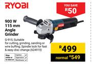 Ryobi 900W 115mm Angle Grinder (624919)