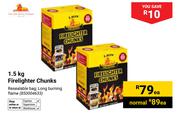 Lion 1.5Kg Firelighter Chunks (850004633)-Each