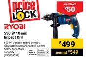 Ryobi 550W 10mm Impact Drill (850005057)