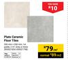 Plato Ceramic Floor Tiles 350mm x 350mm (850021824, 850021798)-Per Sqm