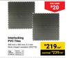 Interlocking PVC Tiles 500mm x 500mm (593770)-Per Sqm