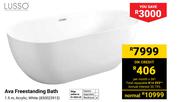 Lusso Ava Freestanding Bath 1.5m (850023913)