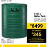 JoJo Tanks 5250L Water Tank (727762)