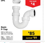 DPE Basin P-Trap (154768)