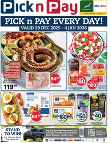 Pick n Pay Gauteng, Free State, North West, Mpumalanga, Limpopo & Northern Cape : Weekly Specials (29 December 2025 - 04 January 2026)