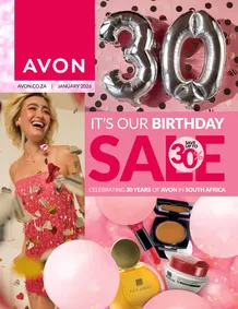 AVON : It's Our Birthday Sale (01 January - 31 January 2026)