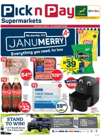 Pick n Pay Western Cape : Specials (02 January - 22 January 2026)