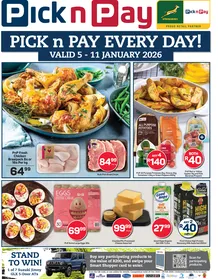 Pick n Pay Eastern Cape : Weekly Specials (05 January - 11 January 2026)