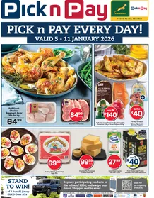 Pick n Pay Western Cape : Weekly Specials (05 January - 11 January 2026)