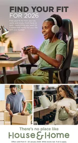 House & Home : Find Your Fit For 2026 (05 January - 25 January 2026)