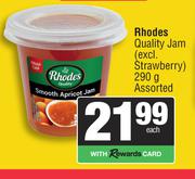 Rhodes Quality Jam Assorted-290g