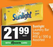 Sunlight Laundry Bar Soap Assorted-400g/500g