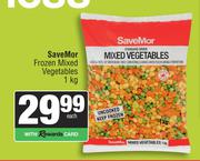 SaveMor Frozen Mixed Vegetables-1Kg