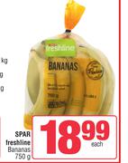 Spar Freshline Bananas-750g
