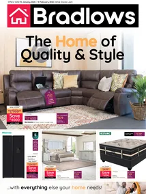 Bradlows : The Home Of Quality & Style (15 January - 18 February 2026)