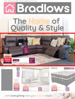 Bradlows : The Home Of Quality & Style (15 January - 18 February 2026), page 1