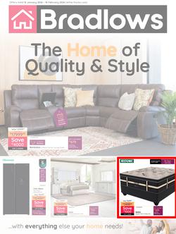 Bradlows : The Home Of Quality & Style (15 January - 18 February 2026), page 1