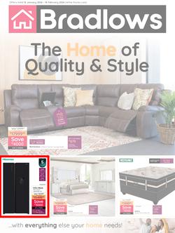 Bradlows : The Home Of Quality & Style (15 January - 18 February 2026), page 1
