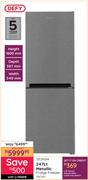 Defy 247L Metallic Fridge/Freezer DAC447 10129584