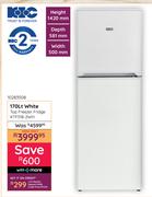 KIC 170L White Top Freezer/Fridge KTF518-2WH 10283508