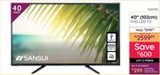 Sansui 40" (102cm) FHD LED TV 10061130