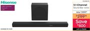 Hisense 3.1 Channel Sound Bar HS3100 10298676