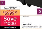 Restonic Jasmine Queen 152cm Base Set 10290385