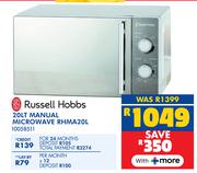 Russell Hobbs 20L Manual Microwave RHMA20L 10058511