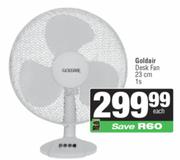 Goldair Desk Fan 23cm-1s