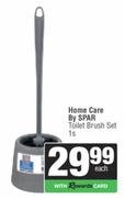 Home Care By Spar Toilet Brush Set-1s